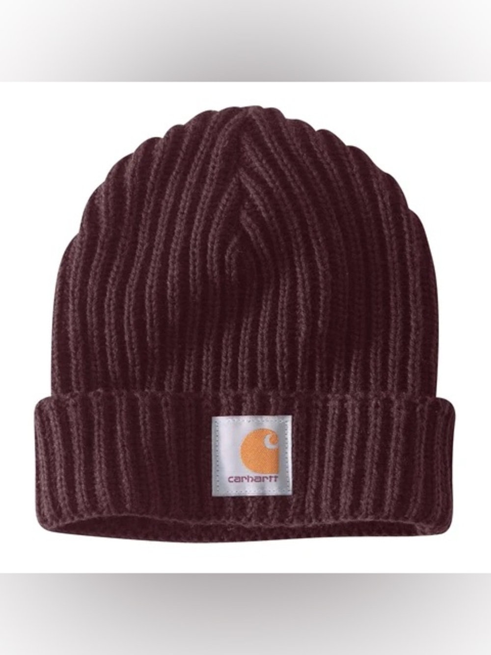 Carhartt Ribbed Beanie Burgundy